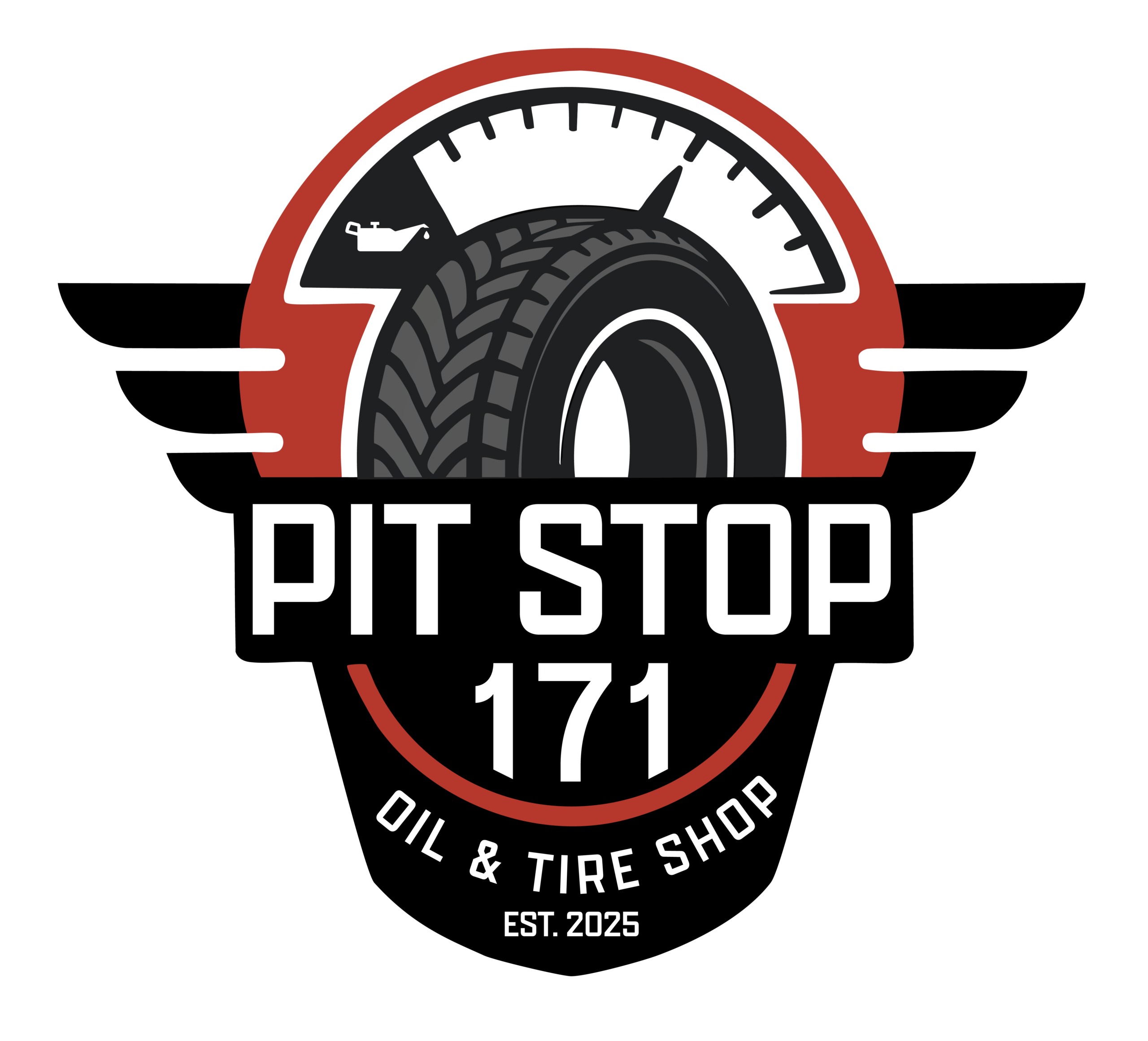 Pit Stop 171 Logo Longville Louisiana Oil & Tire Shop