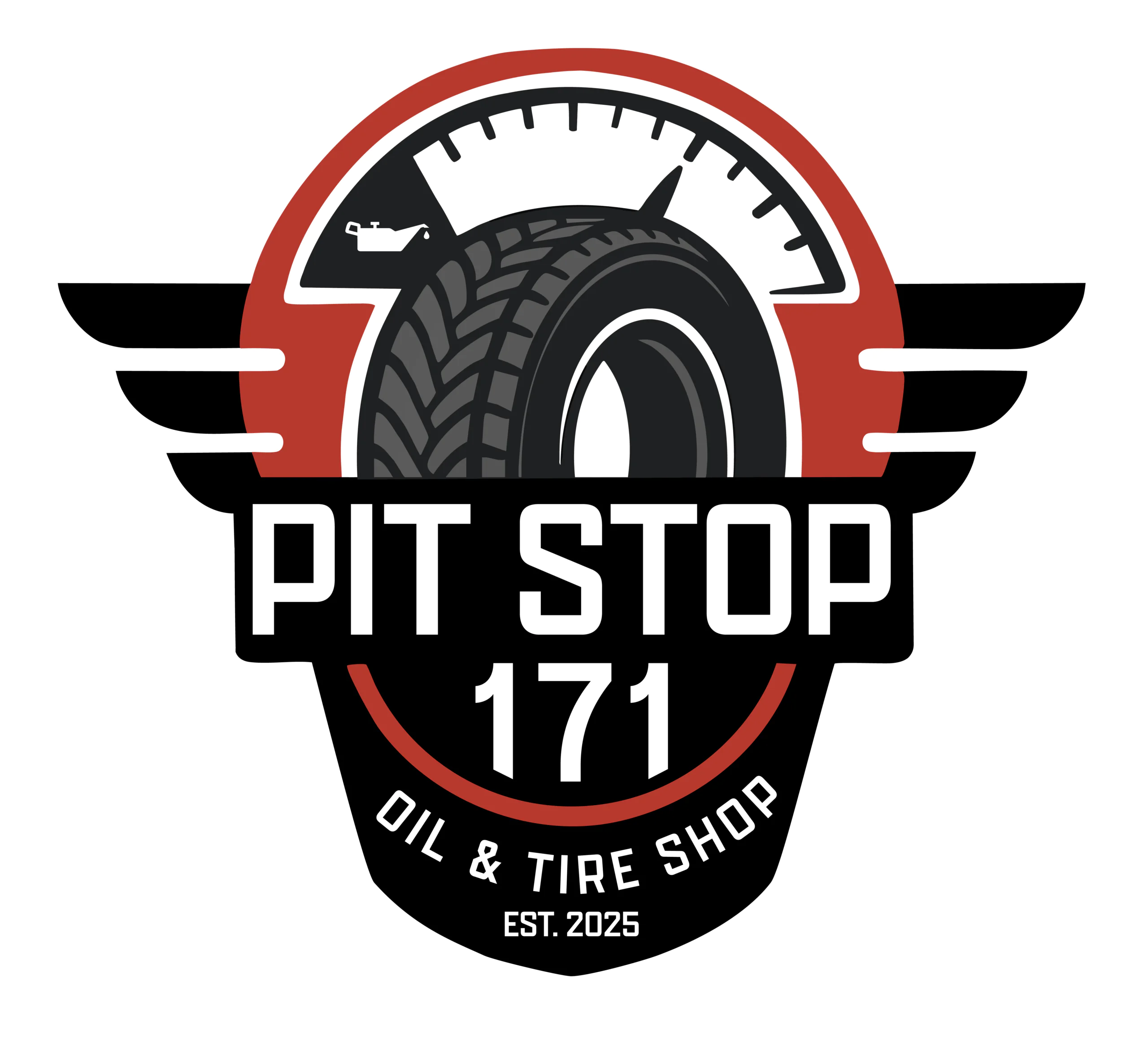 Pit Stop 171 Logo Longville Louisiana Oil & Tire Shop